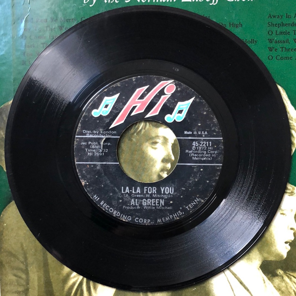 Al Green Look What You Done For Me Vinyl 45 Record '72